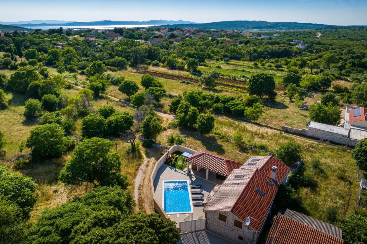 Stone Villa Miandri Sukošan Dış mekan fotoğraf
